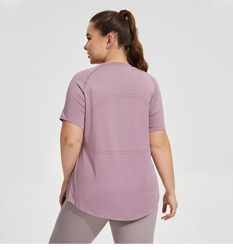 Women’s Oversized Breathable Fitness T-Shirt
