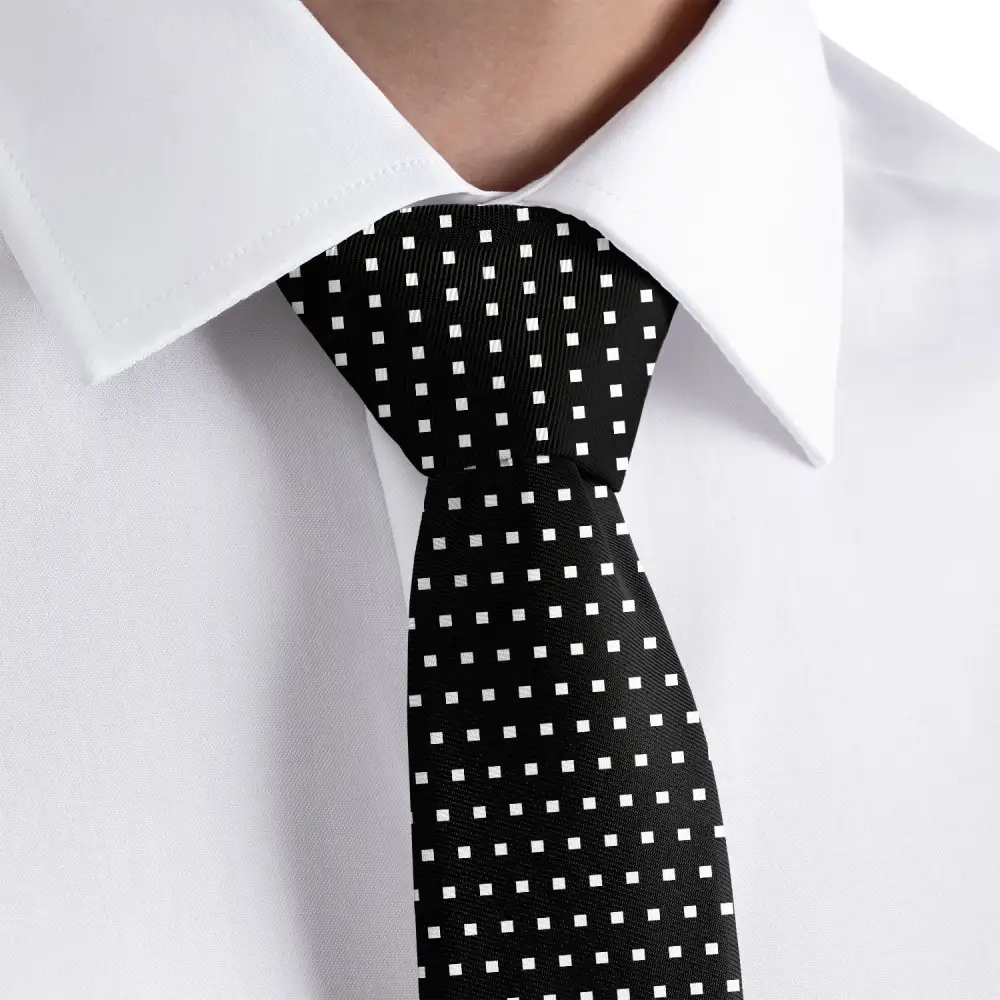 Timeless Geometric Motif Necktie