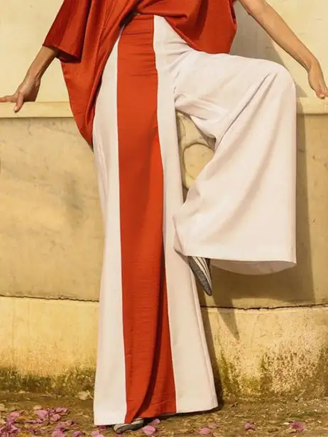 Batwing Sleeve Half Sleeve Top And Pants Set