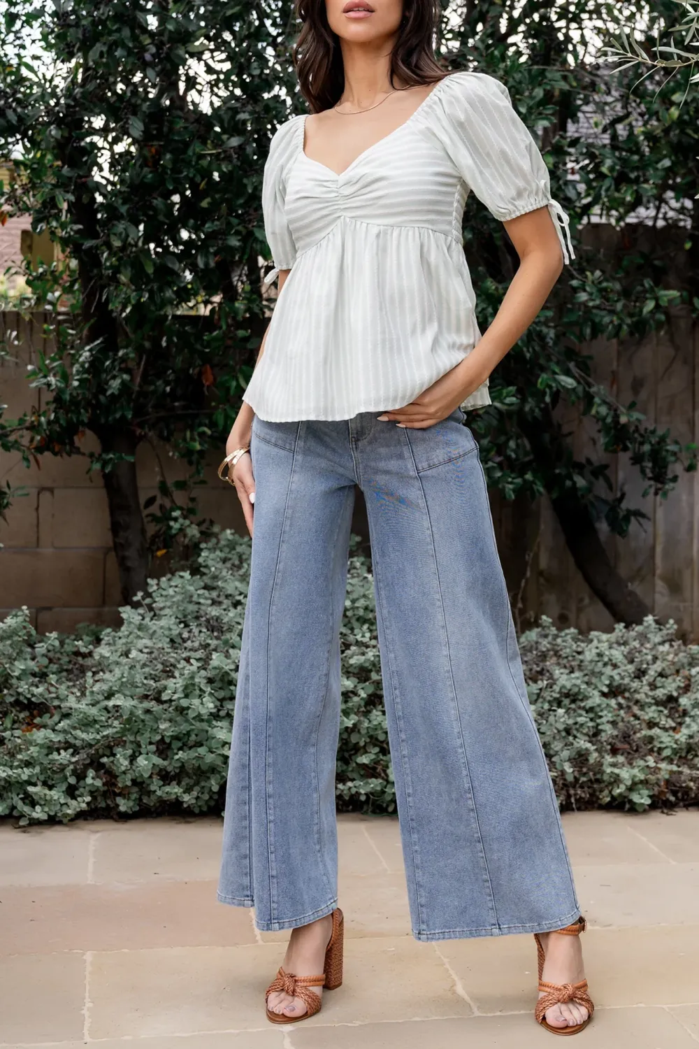 Fresh Casual Versatile Stripes Shirt