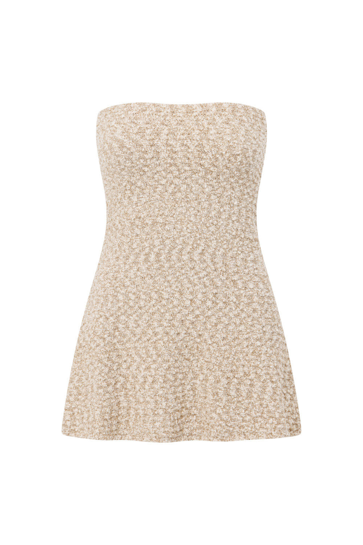Strapless Ruched Knit Top