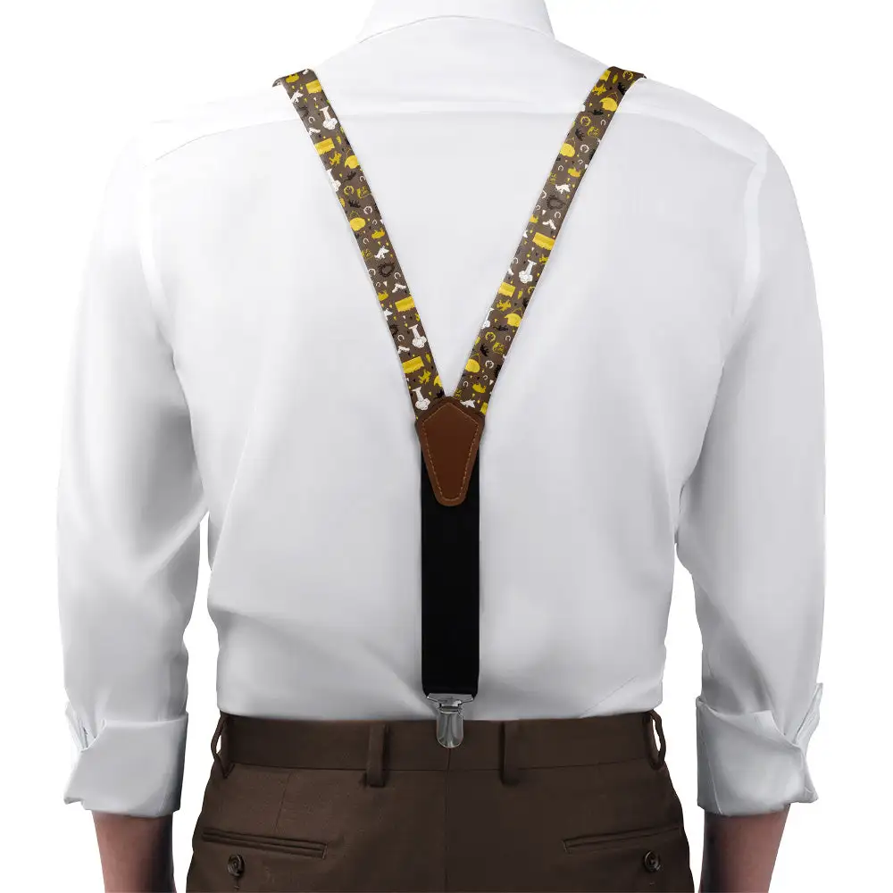 Cultural Motif Suspenders