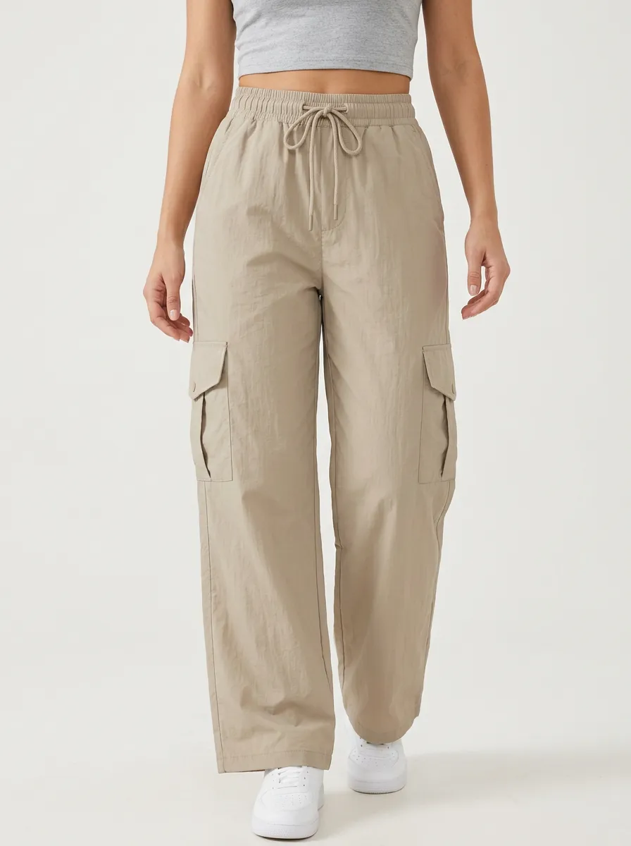 Women's Vintage Inspired Multi-Pocket Cargo Cargo Work Pants