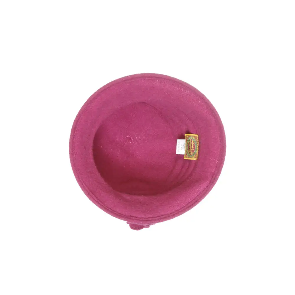 Women’s Classic Cold Weather Wool Felt Cloche Hat
