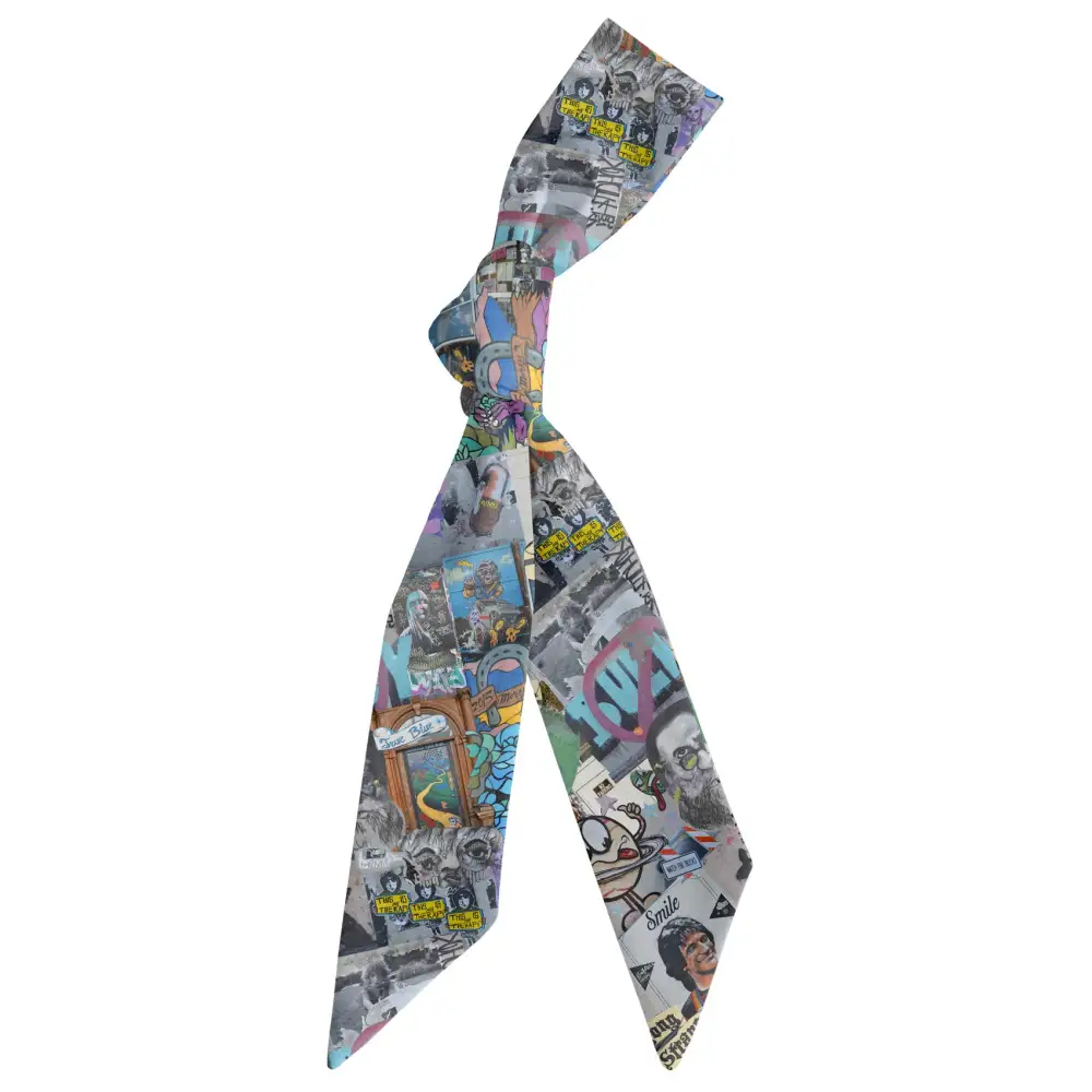 Cap Hill Street Art Design Hair Scarf