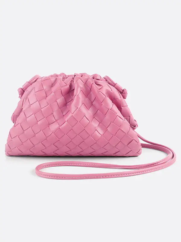 Woven Vintage Crossbody Bag