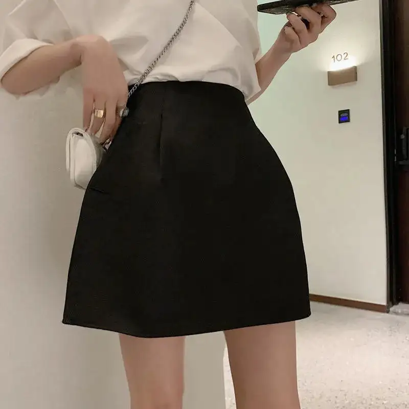 A-Line High-Waist Puffy Skirt