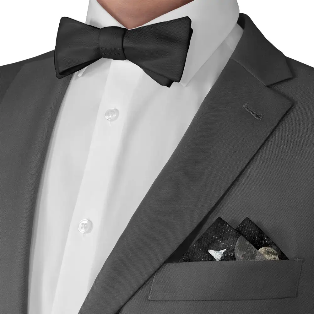Versatile Sharp Space Motif Pocket Square