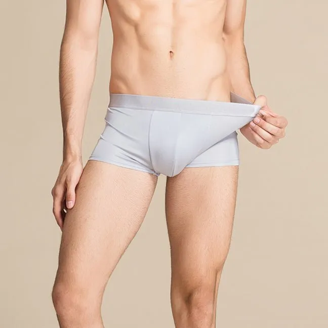 Smooth Silk Mid Rise Boxer Briefs