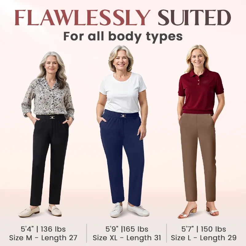 ⏰SEPTEMBER HOT- High Rise Silky Soft Pull-on Comfort Pants