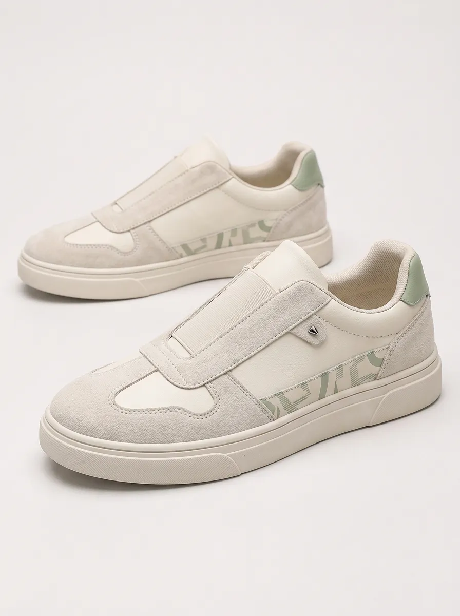 Men's Casual Minimalist Geometric Pattern Patterned Skate Shoes