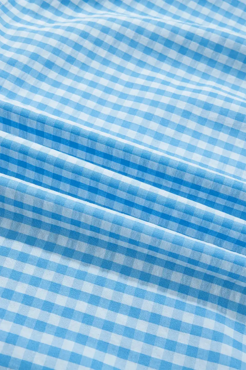 Plaid Ruffle Short Sleeve Maxi Dress