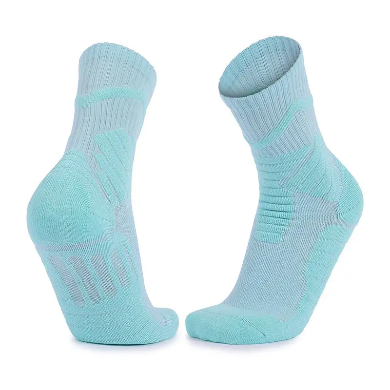 Versatile Cotton Athletic Crew Socks
