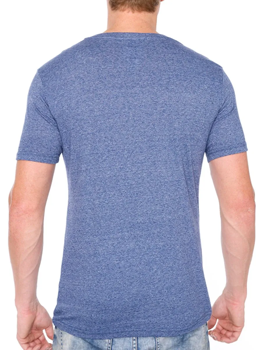 Everyday Jersey Textured Jersey Men's Button Down T-Shirt