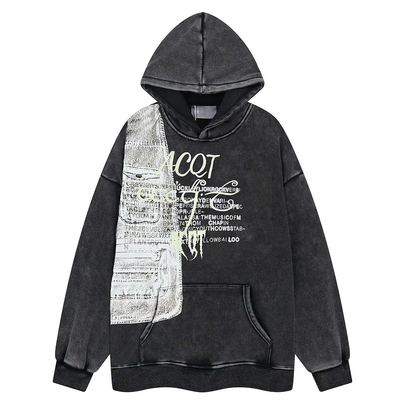 Oversized Washed Heavyweight Hoodie