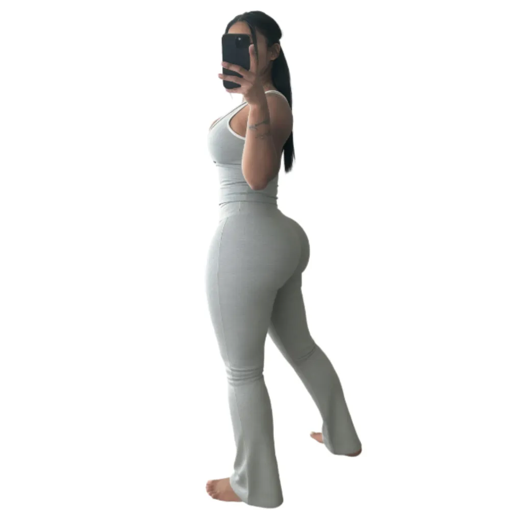 Women's Sleeveless Gym Yoga Outfit
