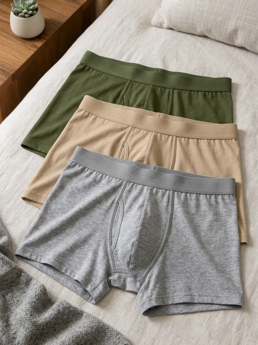 Men's Modern Basics Multipack Cotton Boxer Briefs Set