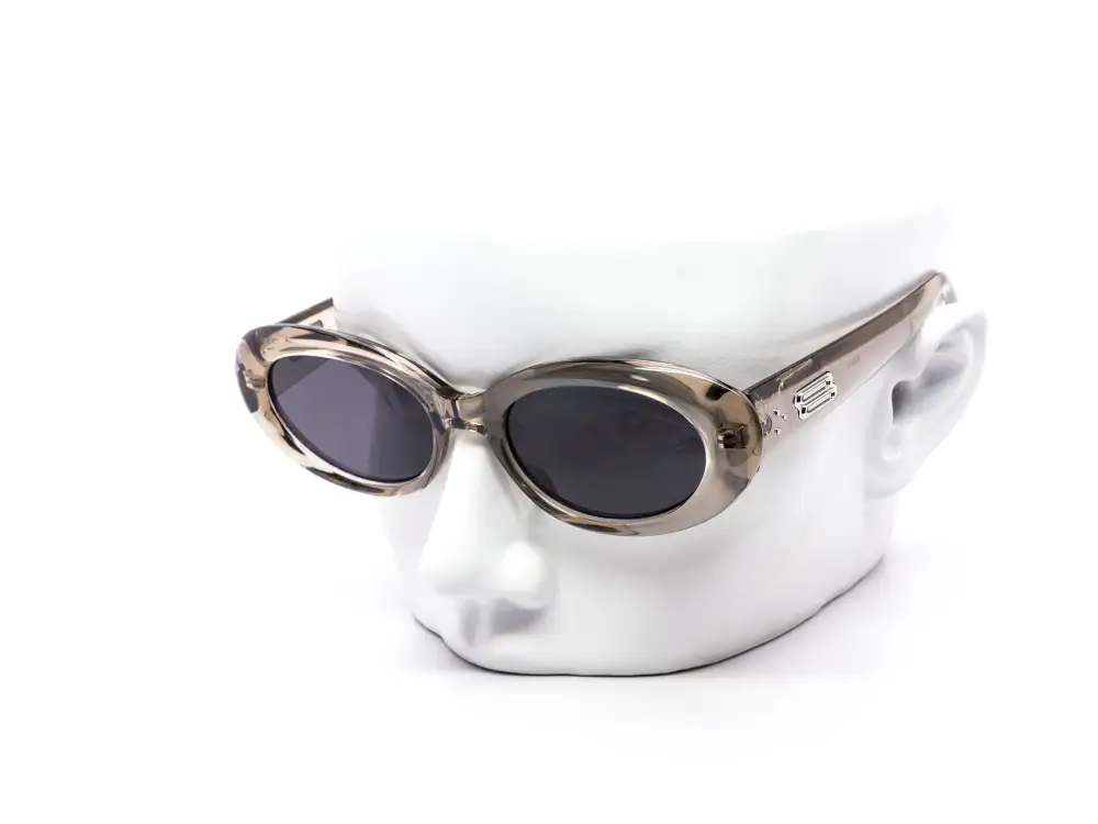 12-Pack Modern Metal Oval Sunglasses
