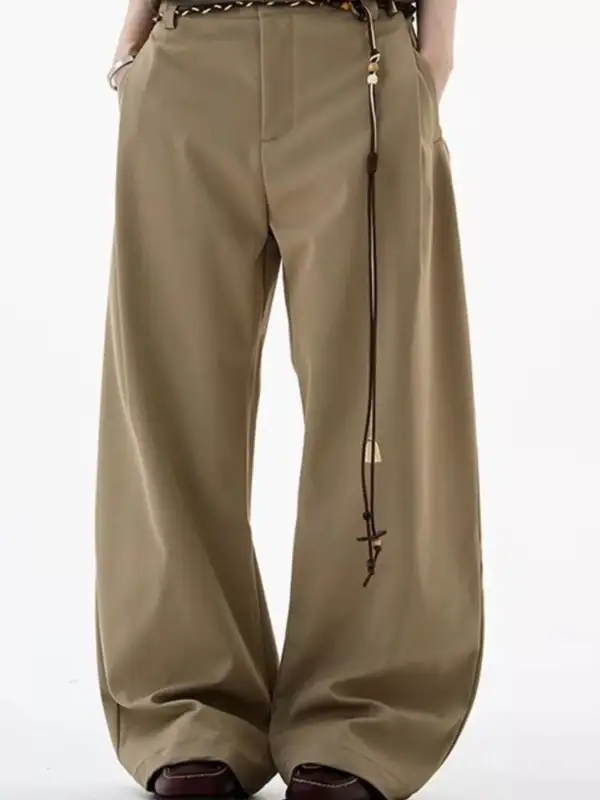 Refined Men's Plus Size Wide Leg Casual Pants