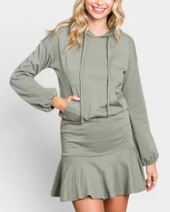 Hooded Mini Dress
