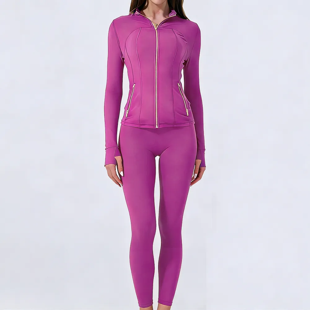 Women's Sporty Jacket & 25'' Leggings Sets