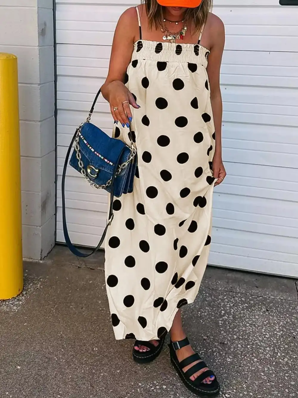 Easy Fit Sleeveless Maxi Tie Detail Dress