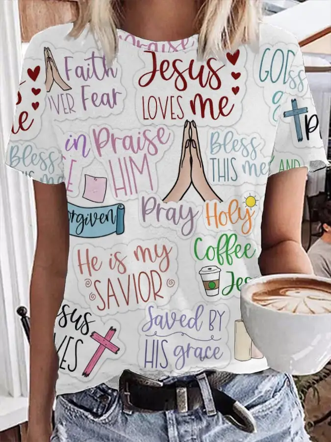 Women's Faith Print T-Shirt