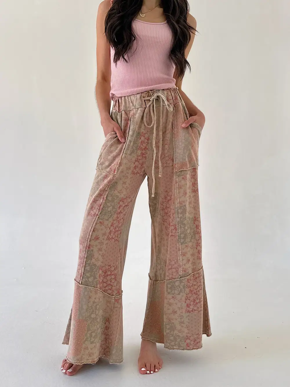 Relaxed Journey Wide Leg Pants