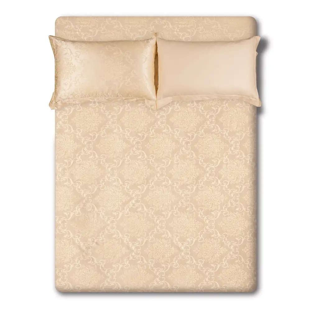 Modern Long-Staple Cotton Jacquard Complete Bedding Set