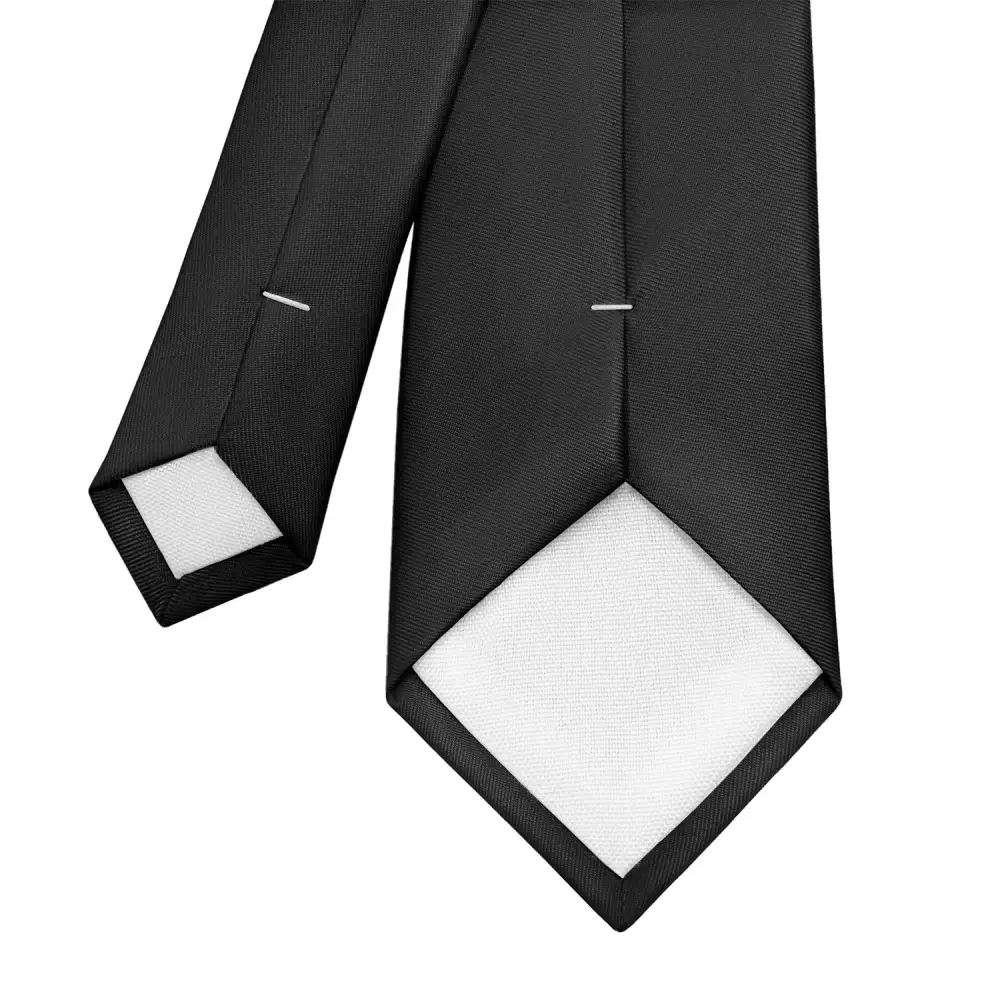 Elegant Solid Statement Necktie