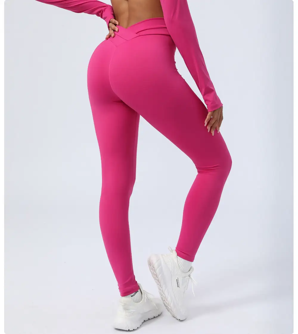 Seamless Backless Top and Leggings Active Set