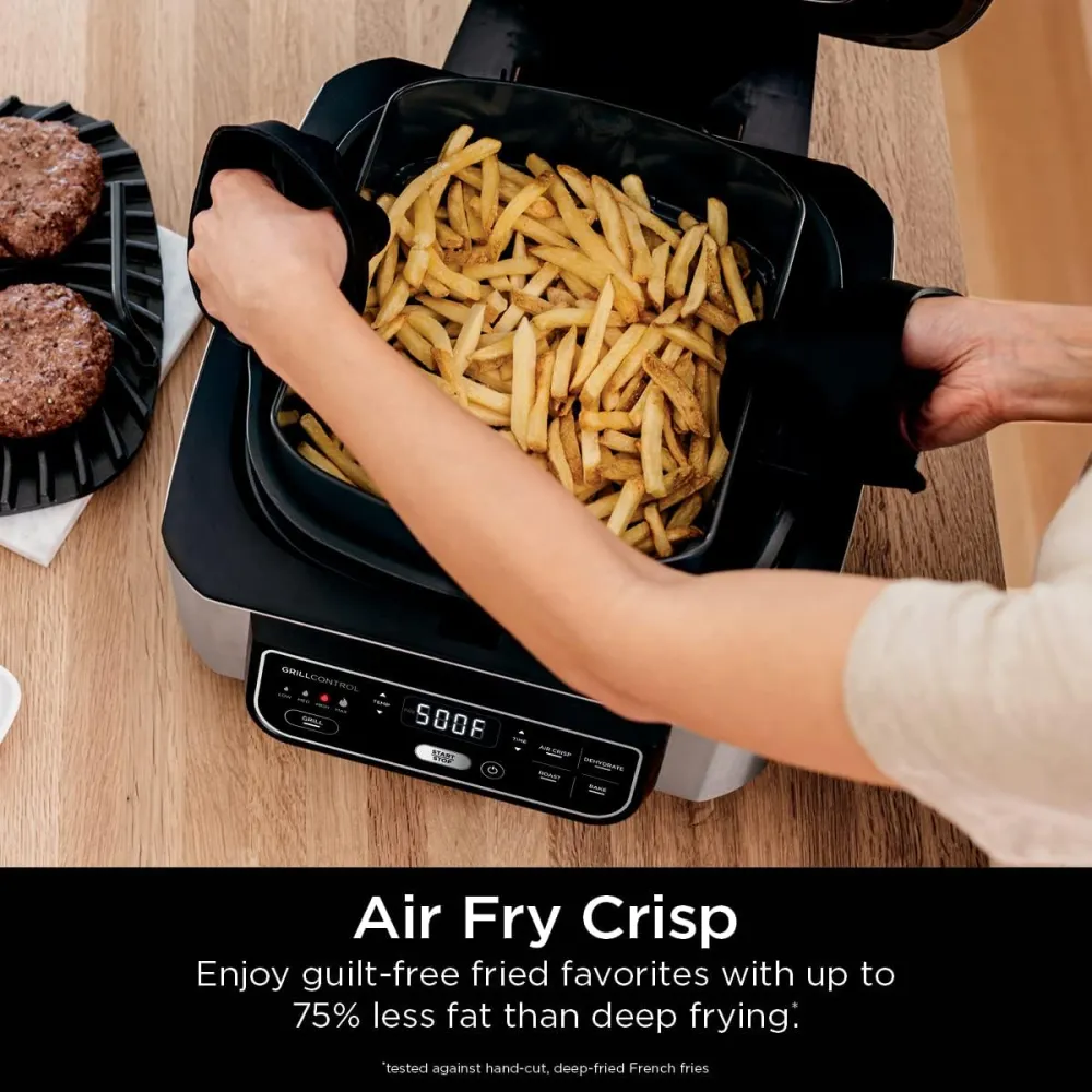 Ninja EG201 Foodi 6-in-1 Indoor Grill with Air Fry