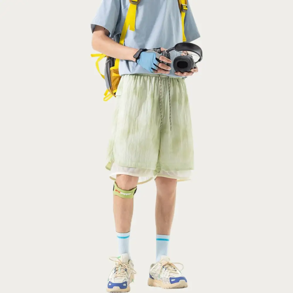 Drawstring Lightweight Mesh Men's Athletic Shorts