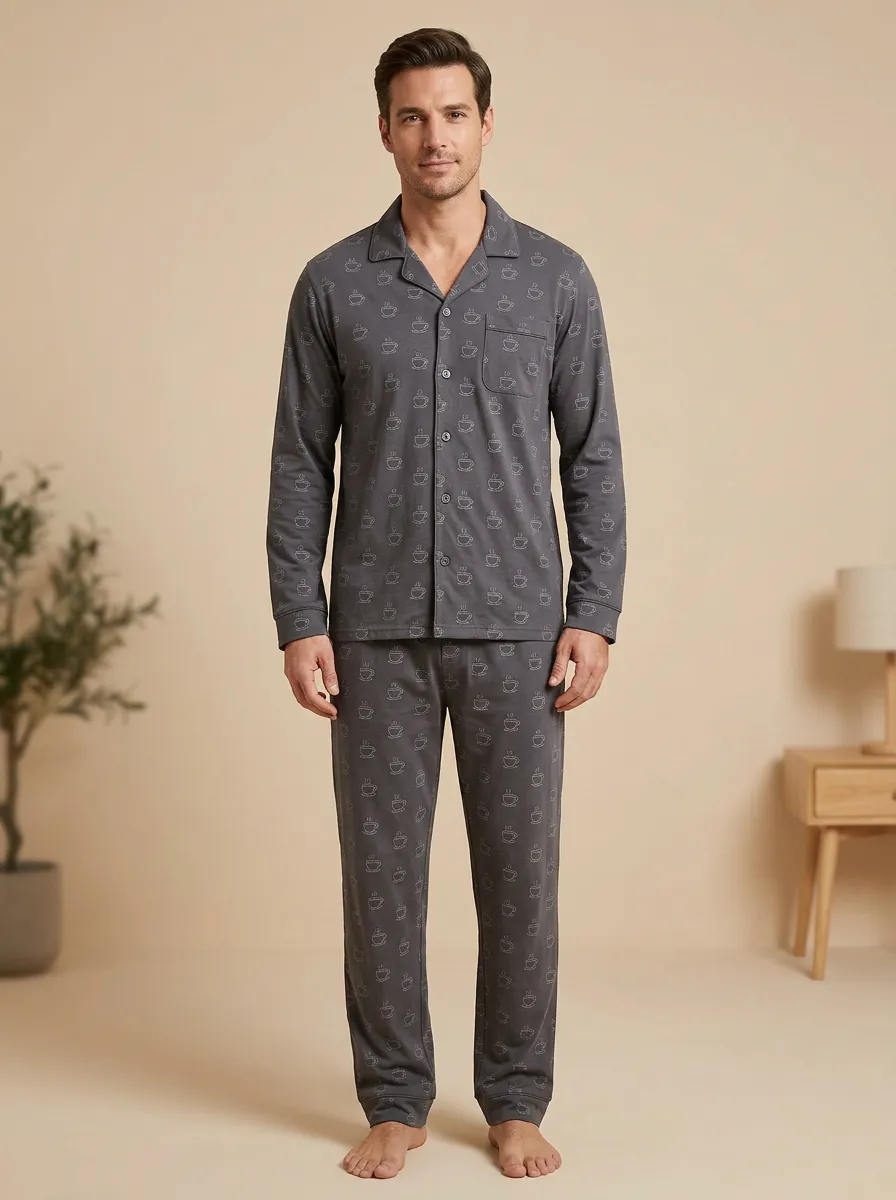 Modern Look Classic Men's Pajama Set