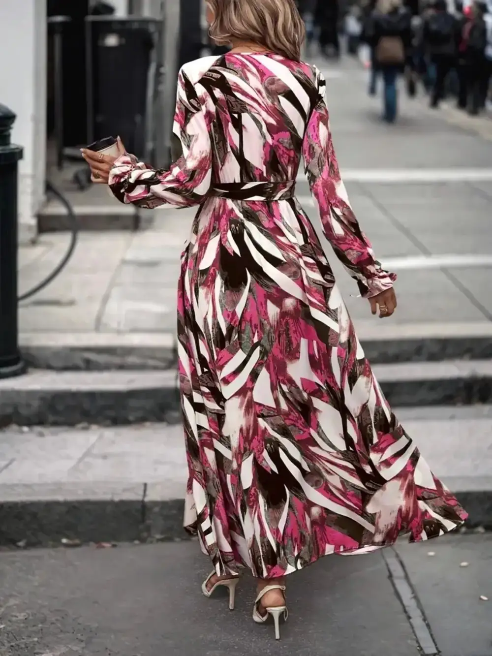 Wearable Cut Printed Maxi Dress