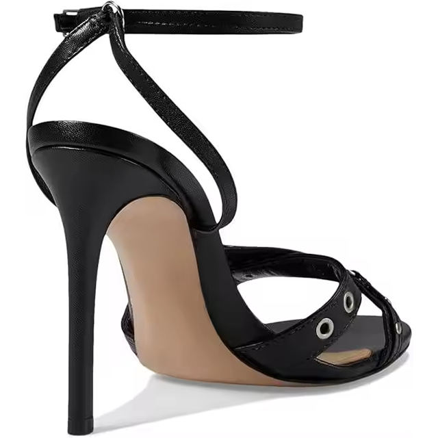 Arlina Classic Ankle Strap Stiletto Sandals