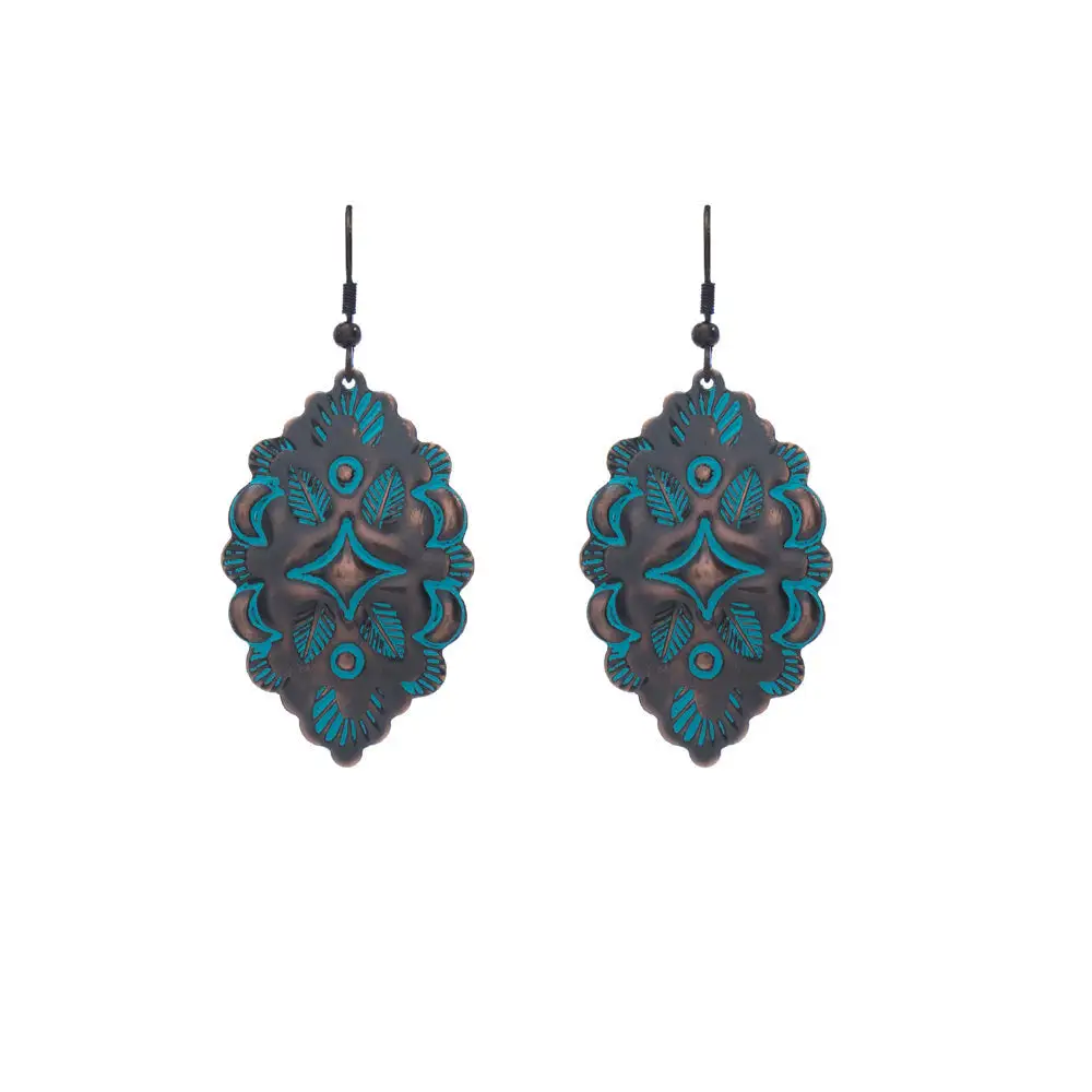 Sculpted Textured Artful Statement Earrings