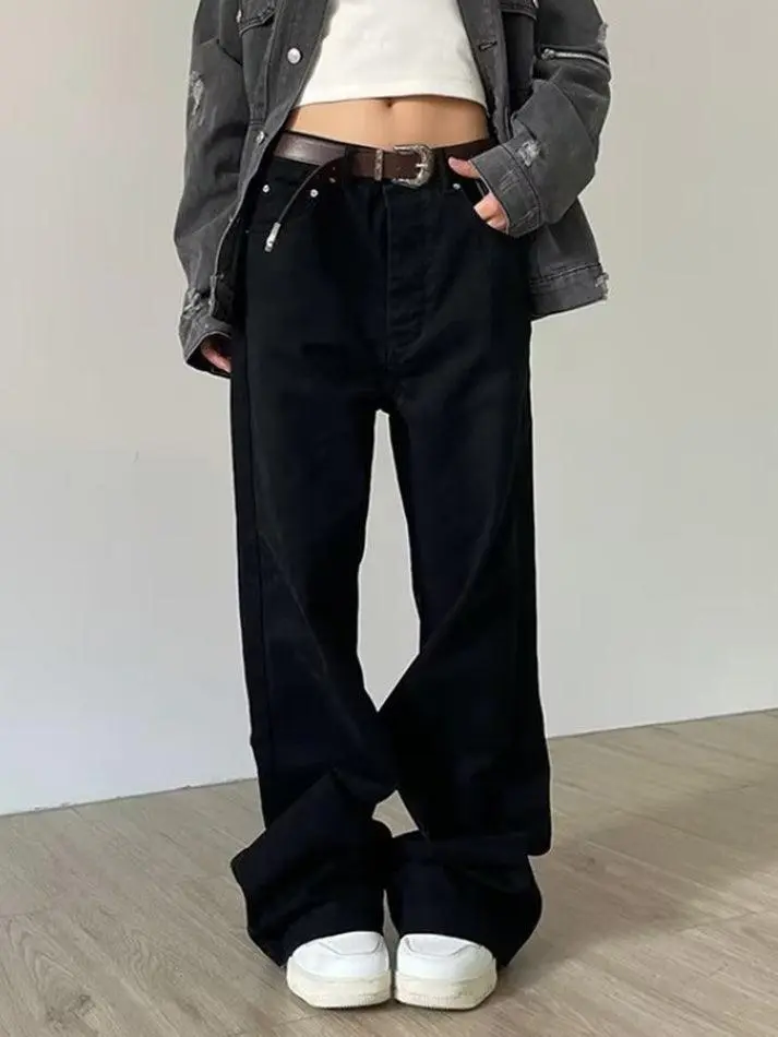 Vintage Washed Mid Rise Boyfriend Jeans