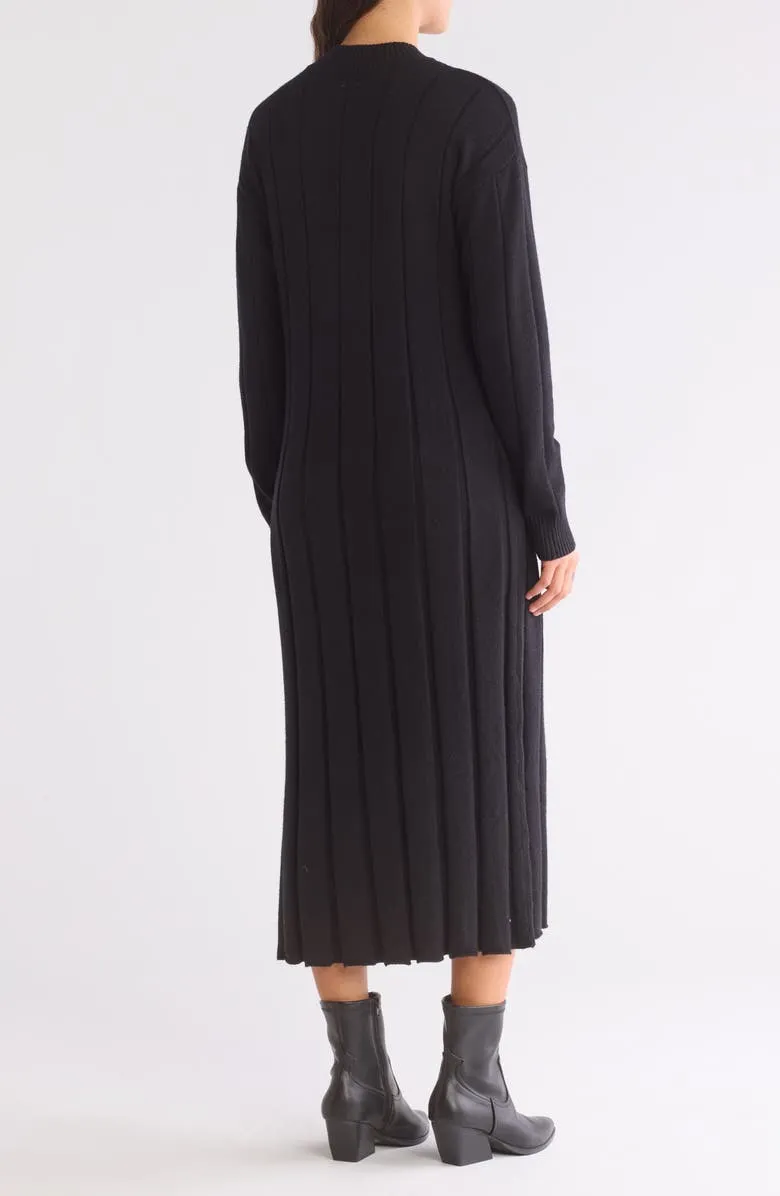 Daily Crew Neck Long Sleeve Dress