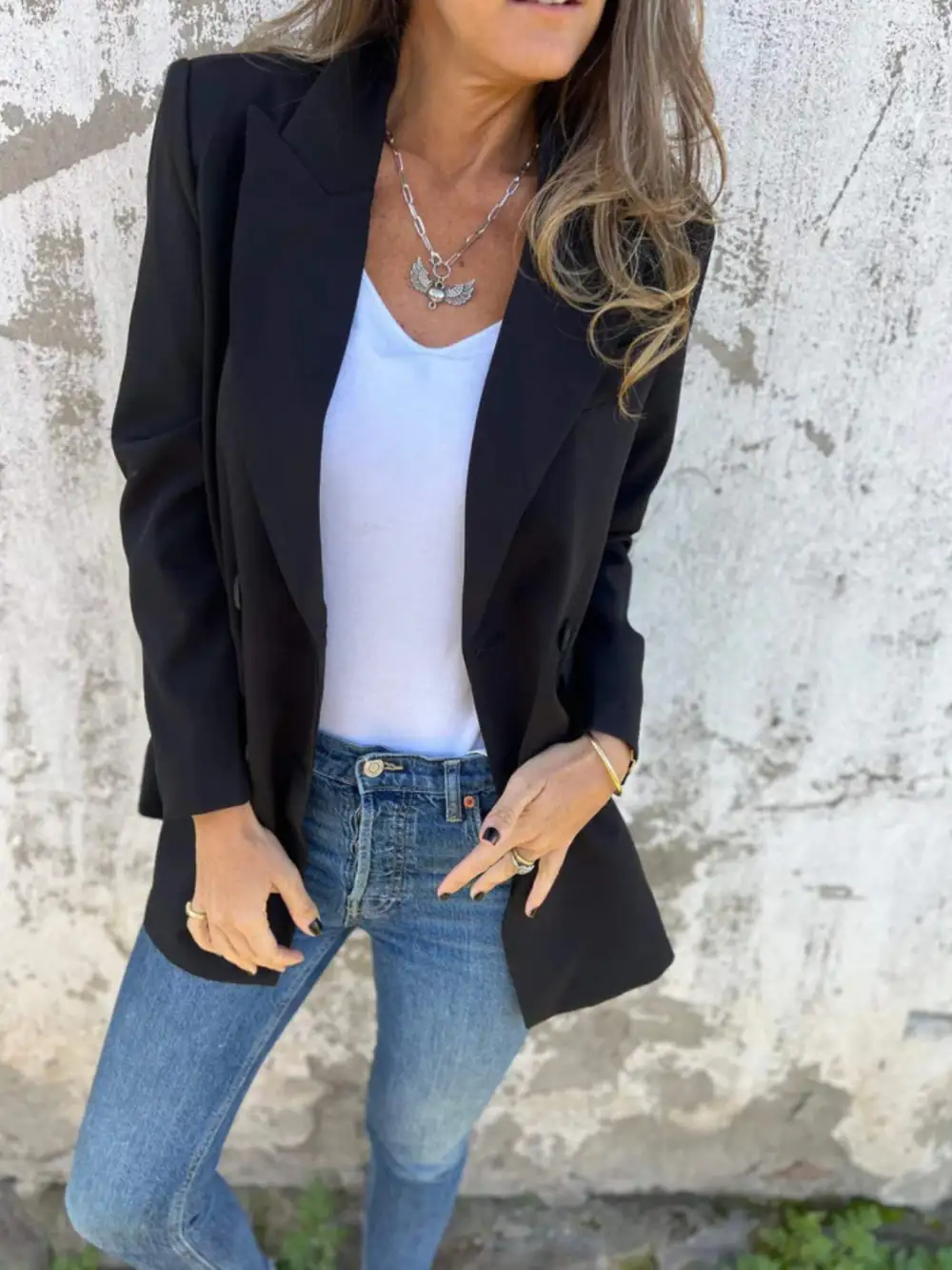 Refined Refined Long-Sleeve Blazer