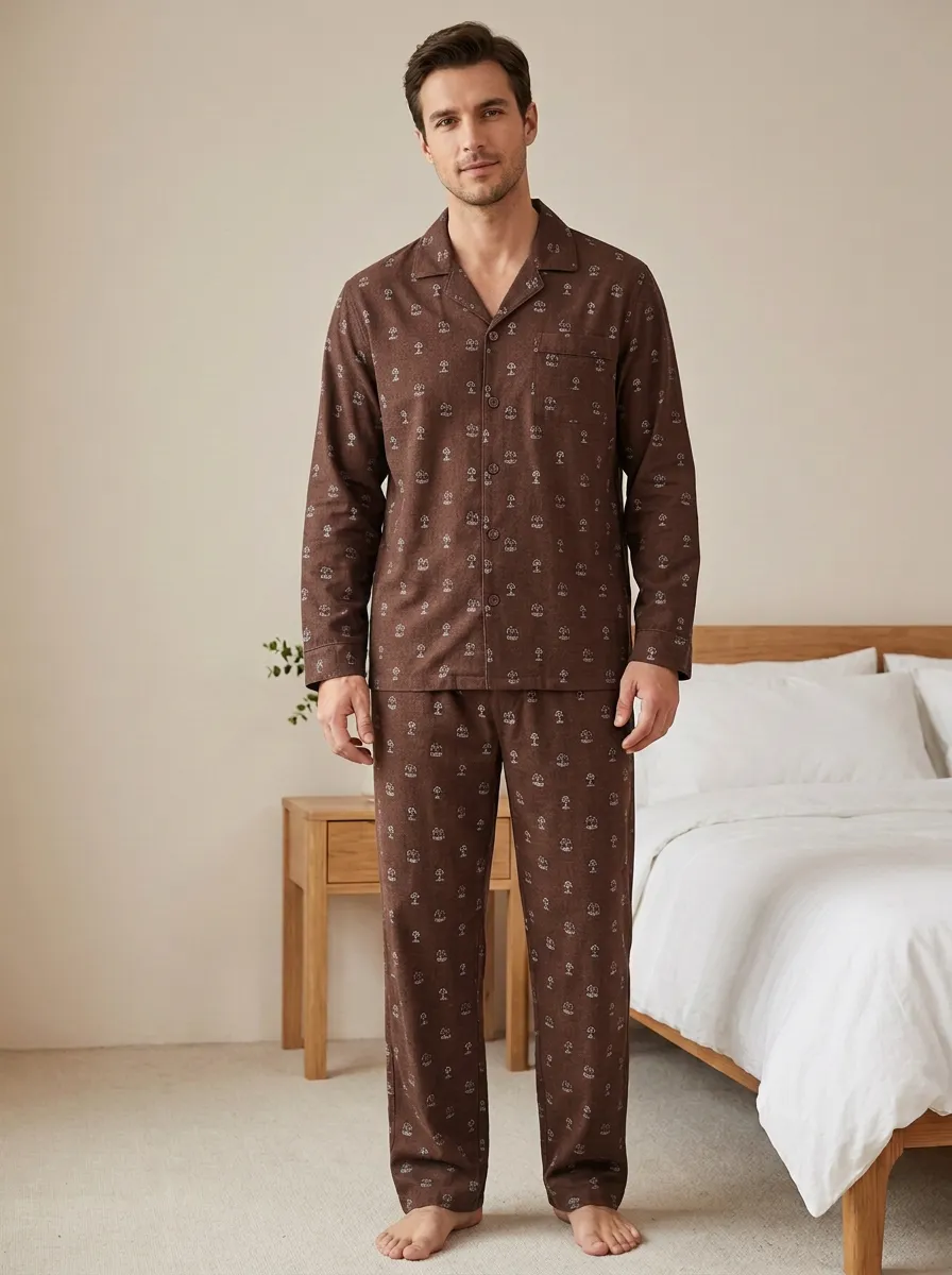 Everyday Shape Classic Men's Pajama Set
