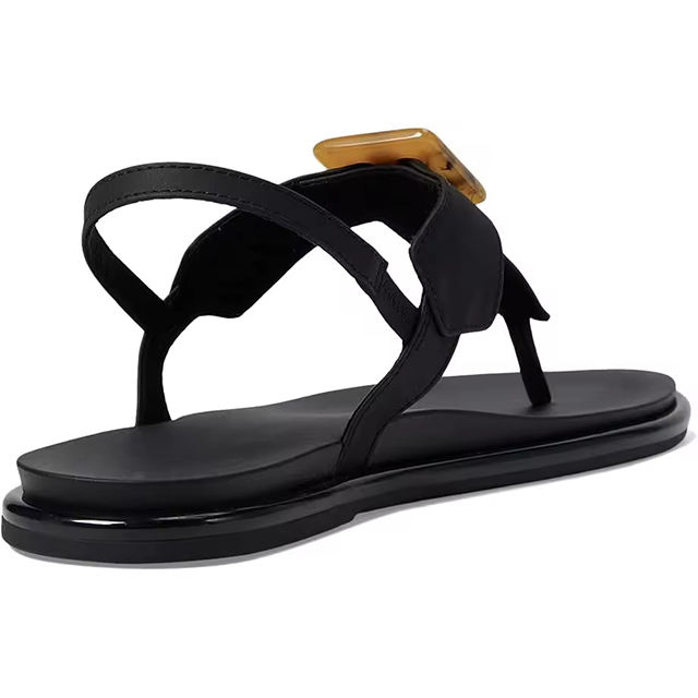 Celestia PU Slingback Flat Sandals