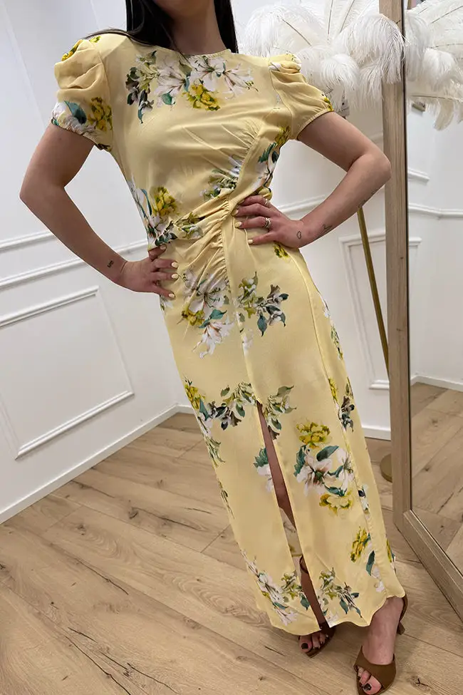 Aura Maxi Ruched Dress