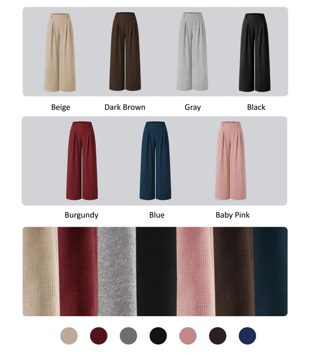 Women'S Casual Loose Wide-Leg Pants🔥8-Pack - Only $24
