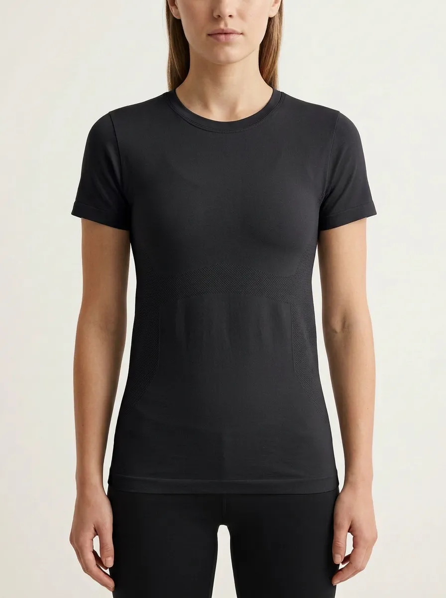 Women's Seamless Textured Training T-Shirt