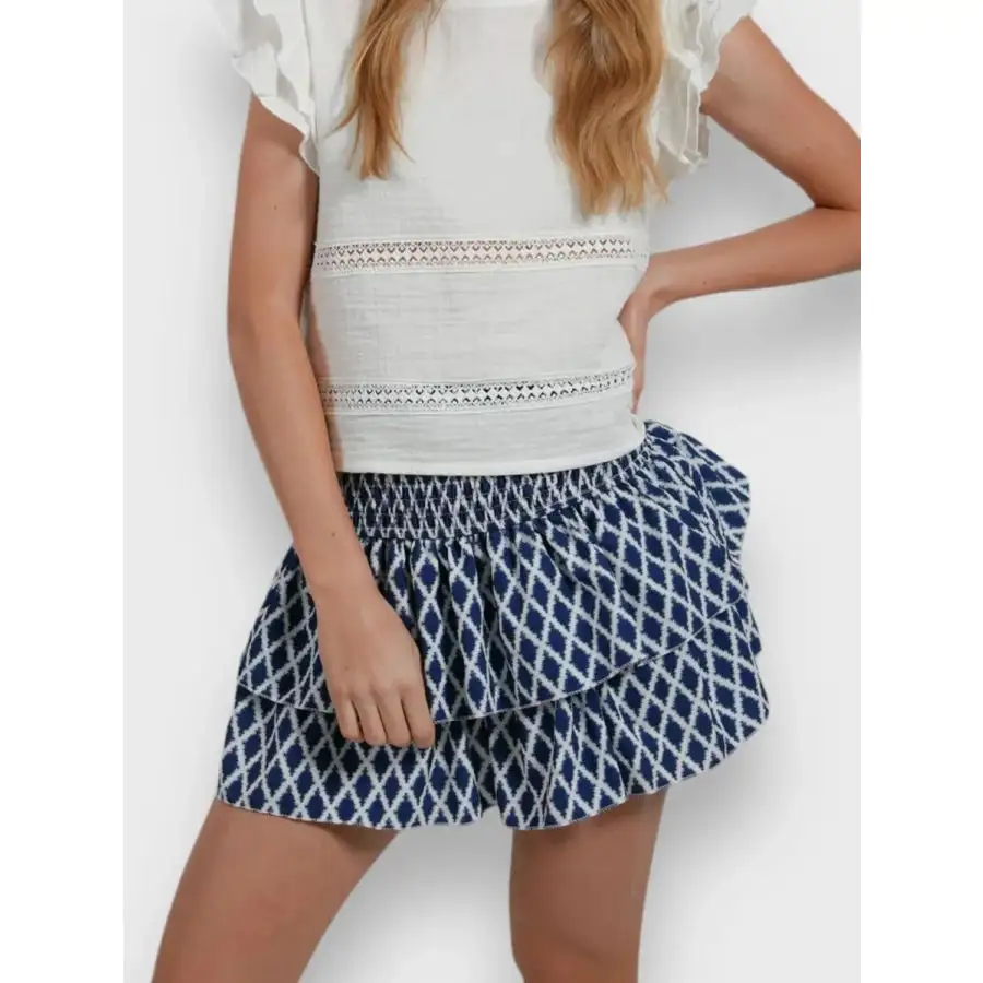 Layered Mini Skirt