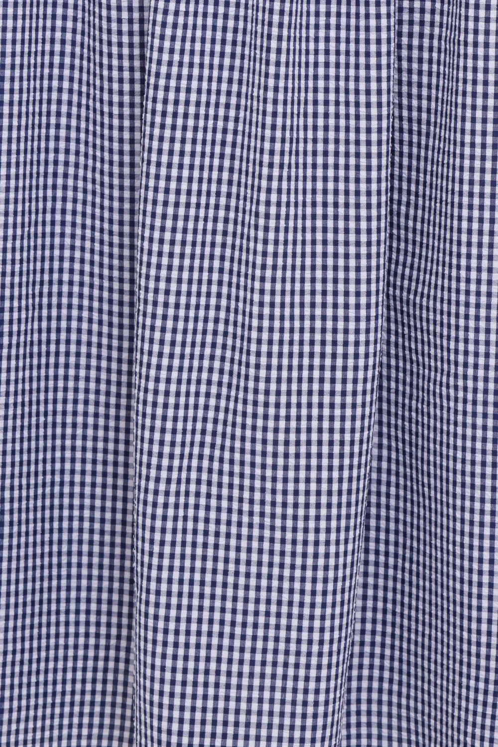 Gingham High Rise A-Line Skirt