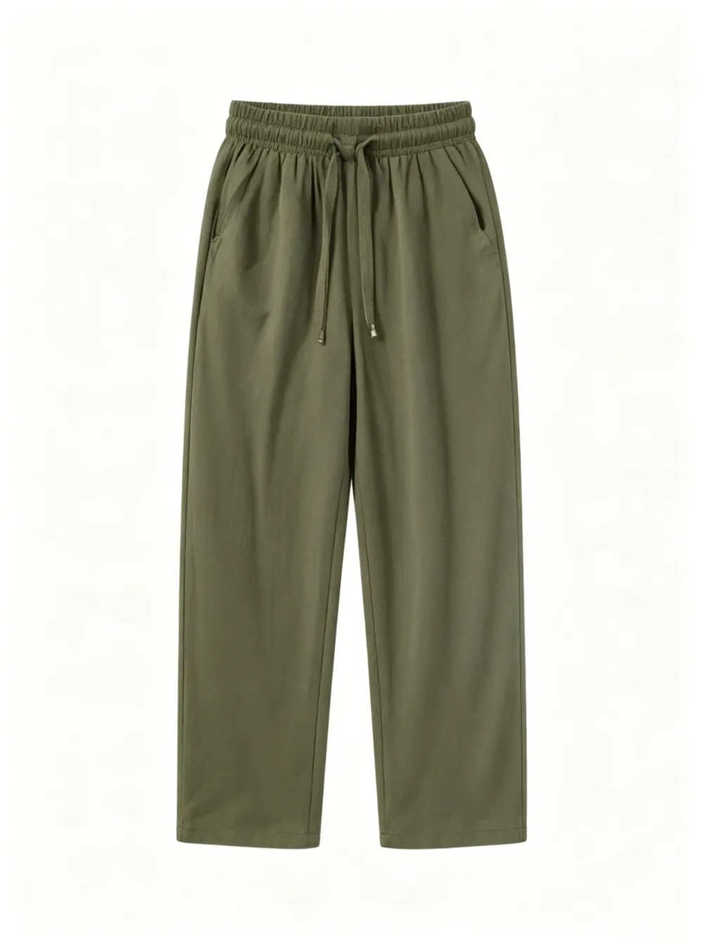 Women's General Three-Piece Set 100% Cotton Linen Long Pants