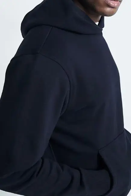 Men's Black Regular Fit Sweatshirt