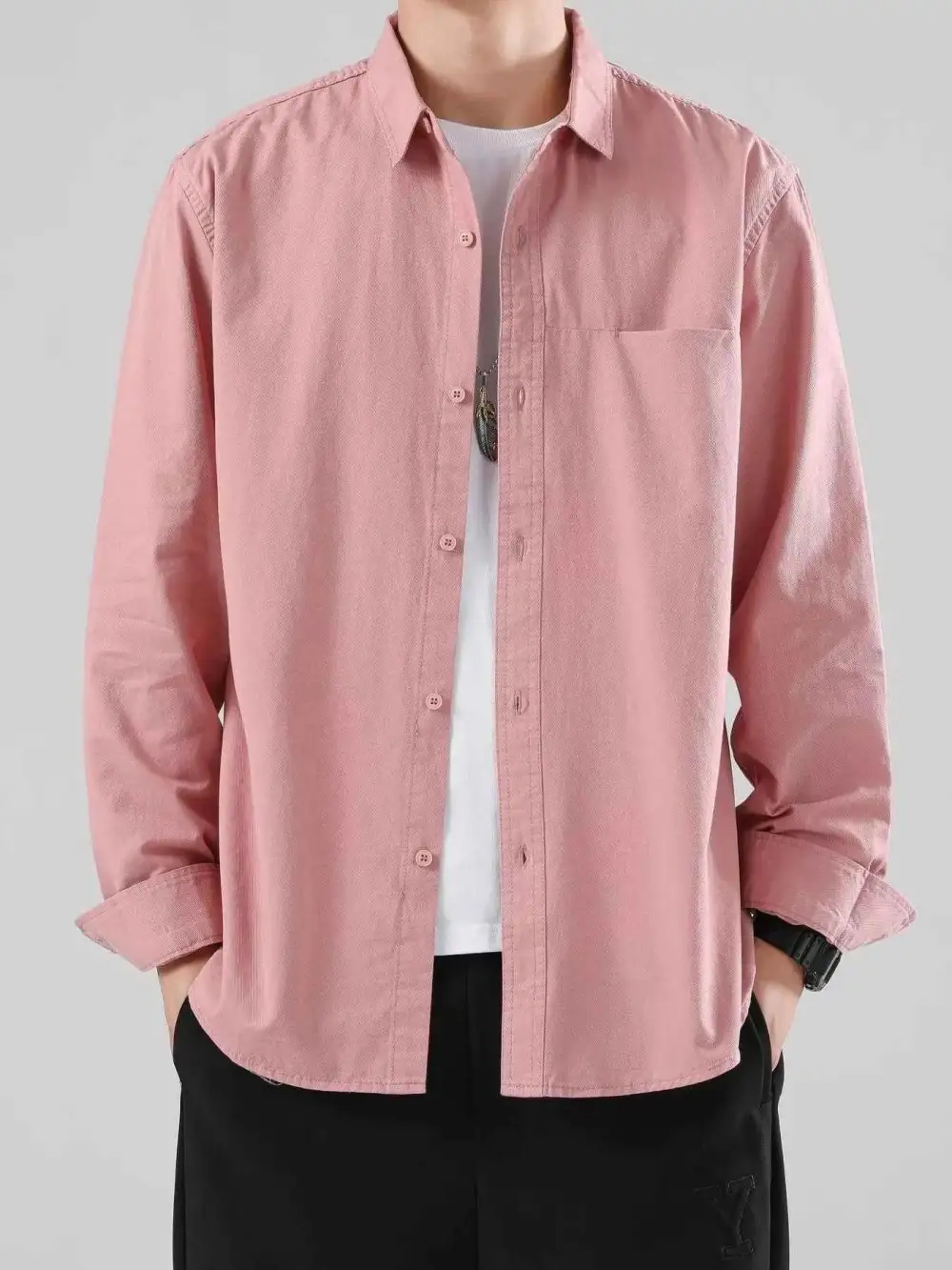 Button-Up Casual Shirt